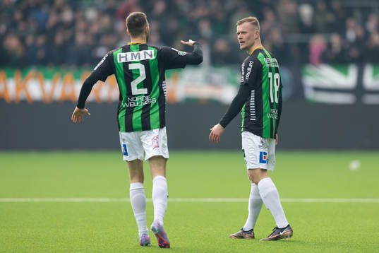 GAIS Alexander Ahl Holmström jublar