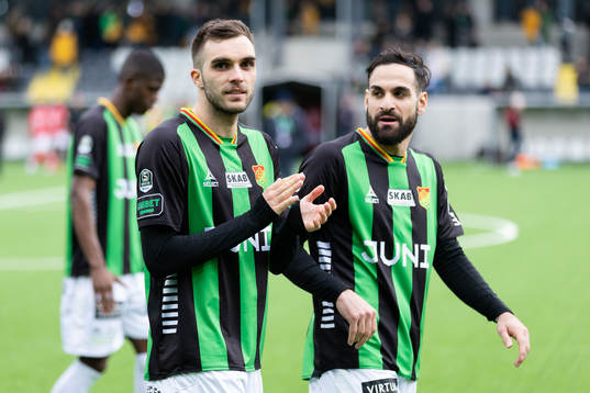 GAIS Egzon Binaku och Mervan Celik