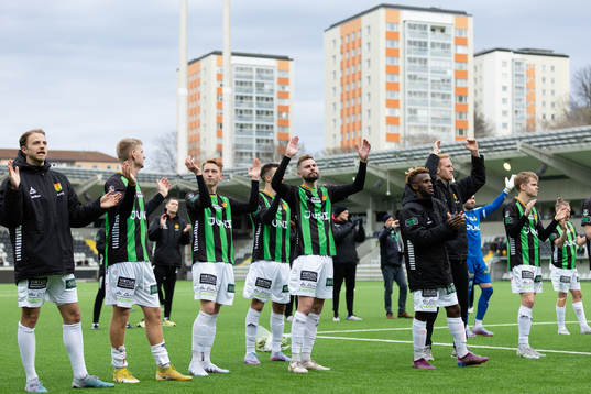 GAIS jublar och tackar publiken