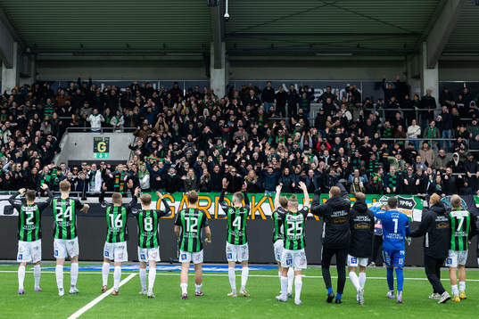 GAIS spelare tackar klacken