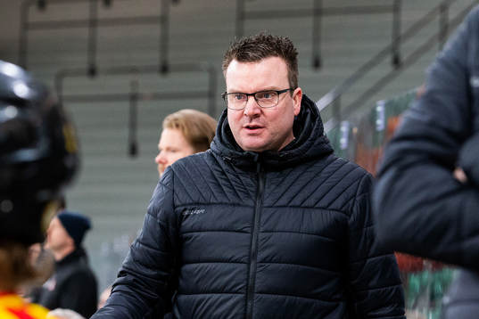Brynäs tränare Marcus Hollerup