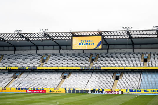 General view of Eleda Stadion