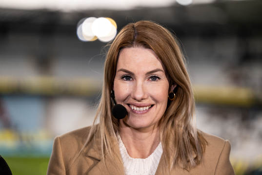 Swedish broadcaster SVT sports expert Hanna Marklund