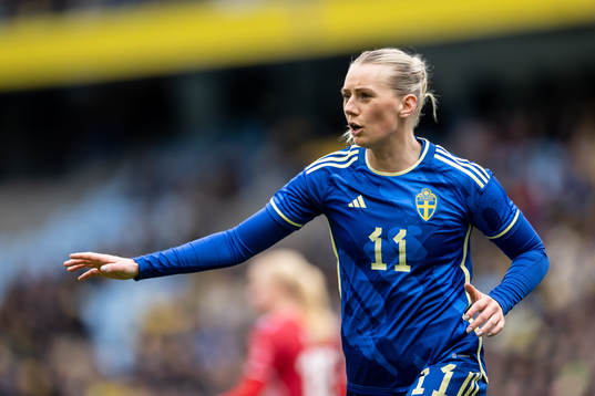 Stina Blackstenius of Sweden
