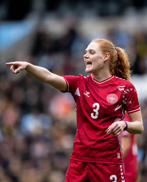 Stine Ballisager of Denmark