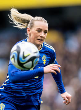 Stina Blackstenius of Sweden