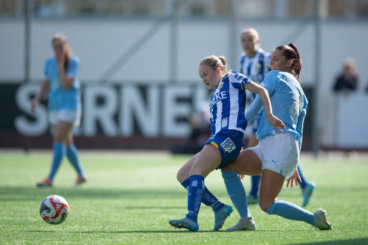 IFK Göteborgs Thilda Gianello och Malmö FFs Malin