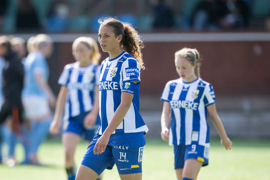 IFK Göteborgs Malva Larsson deppar