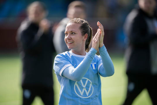 Malmö FFs Julia Welin jublar