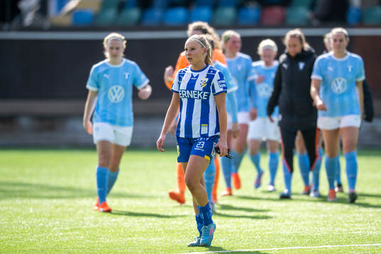 IFK Göteborgs Leia Molund deppar