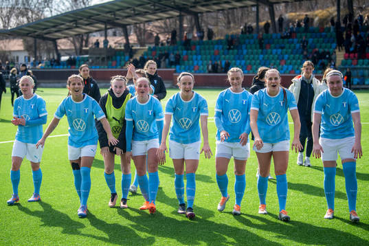 Malmö FFs spelare jublar