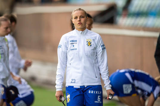 IFK Göteborgs Filippa Hopkins deppar