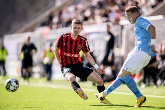 Brommapojkarnas Ludvig Fritzson och Malmö FFs Anton