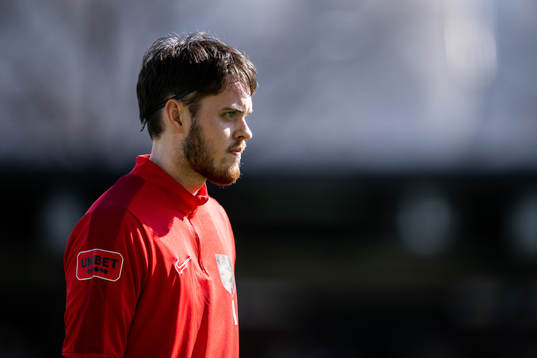 Brommapojkarnas målvakt Oscar Linnér