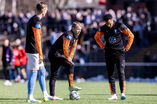 Malmö FFs Oscar Lewicki och Martin Olsson