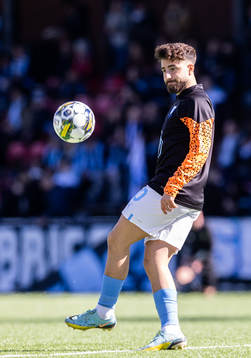 under fotbollsmatchen i Allsvenskan mellan Brommapojkarna