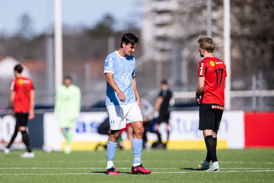 Malmö FFs Stefano Vecchia deppar