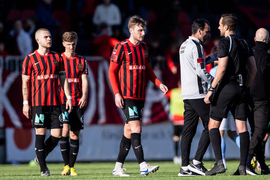 Brommapojkarnas Amadeus Sögaard och Alexander Abrahamsson