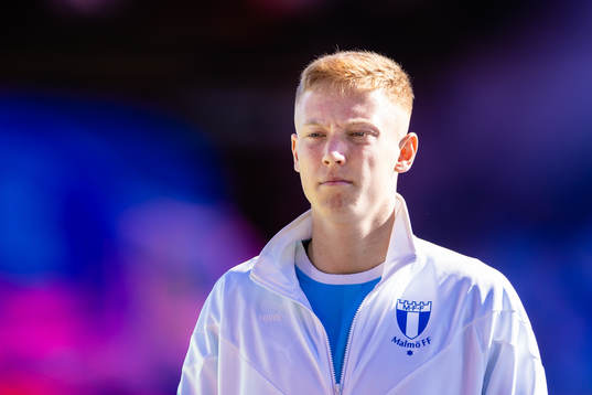 Malmö FFs Hugo Larsson