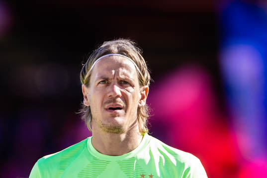 Malmö FFs målvakt Johan Dahlin