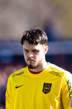 Brommapojkarnas målvakt Oscar Linnér