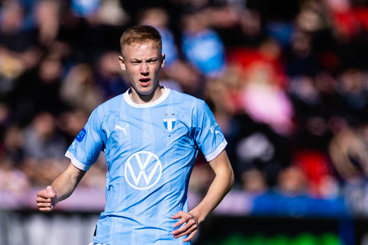 Malmö FFs Hugo Larsson