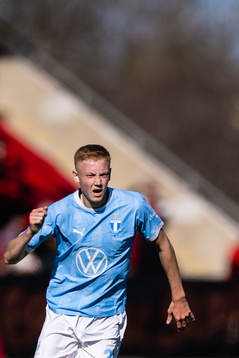 Malmö FFs Hugo Larsson