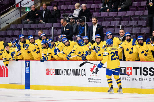 Lina Ljungblom of Sweden celebrates