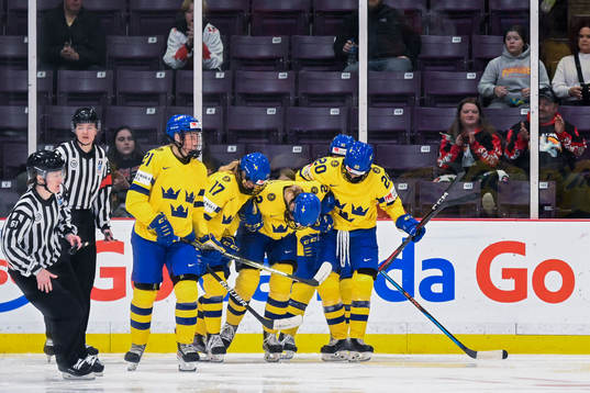 Paula Bergström of Sweden in pain