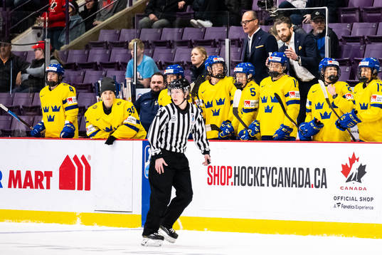 Head coach Ulf Lundberg of Sweden