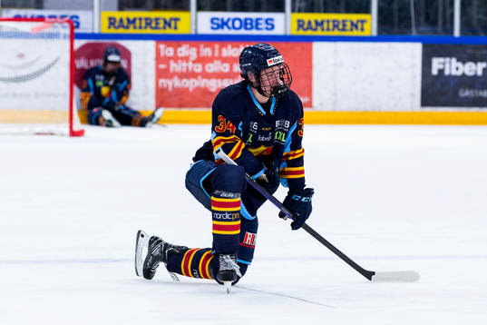 Djurgårdens Arvid Bergström deppar