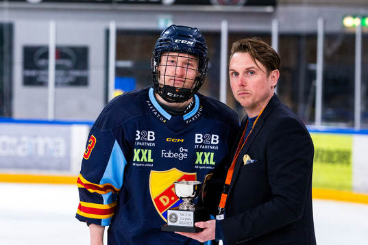 Djurgårdens Axel Wenner och Christian Vallin