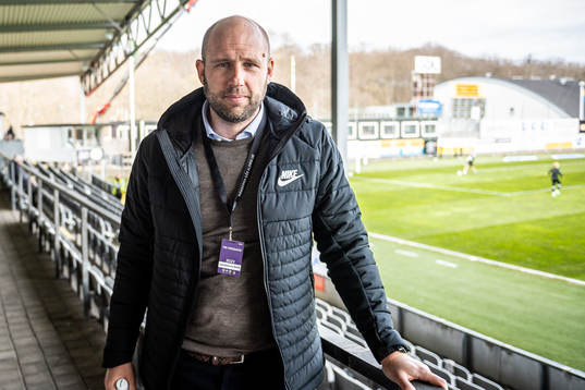 Landskronas klubbchef Michel Ekberg