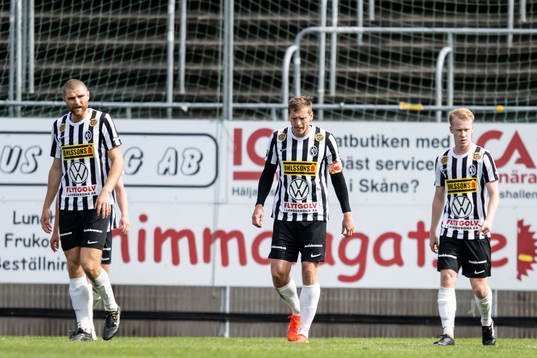 Landskronas Erik Hedenquist, Philip Andersson och David