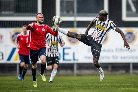 Utsiktens Alexander Faltsetas och Landskronas Ousmane