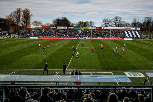 Interiör vy över Landskrona IP