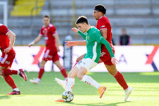 Jönköpings Södras Samuel Adrian och Skövde AIKs Emil