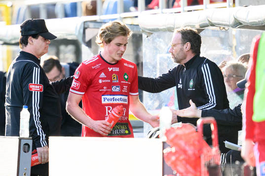 Skövde AIKs Linus Mattsson byts ut