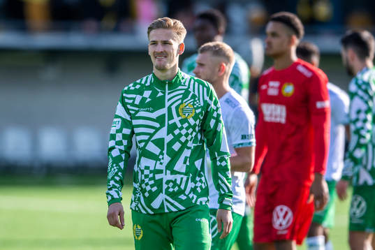 Hammarbys Fredrik Hammar deppar