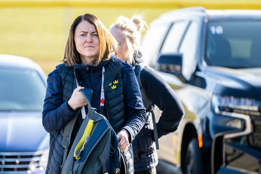 Physiotherapist Elin Stenberg of Sweden