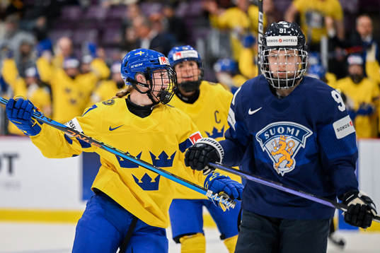 Mira Jungåker of Sweden celebrates