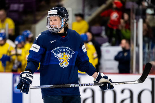 Rosa Lindstedt of Finland looks dejected