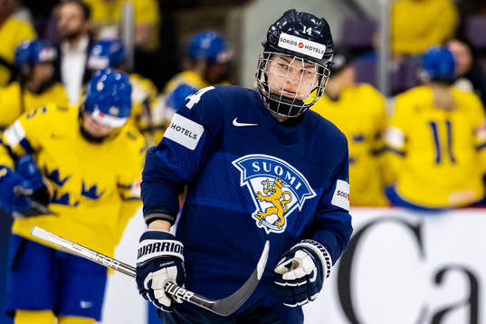 Krista Parkkonen of Finland looks dejected