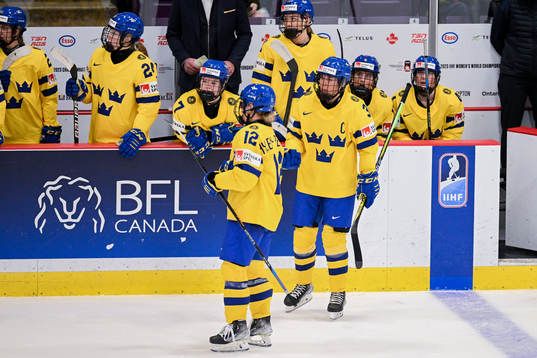 Anna Kjellbin of Sweden looks dejected