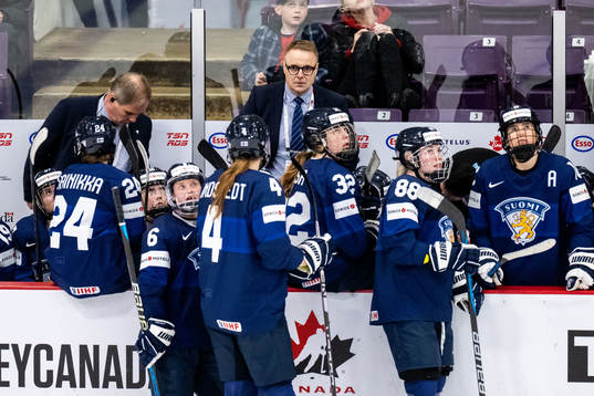 Head coach Juuso Toivola of Finland