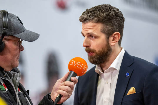 Head coach Ulf Lundberg of Sweden