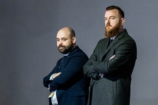 Media manager Gustaf Douhan and General Manager Anders
