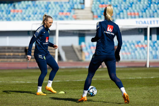 Stina Blackstenius of Sweden