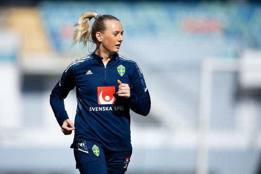 Stina Blackstenius of Sweden