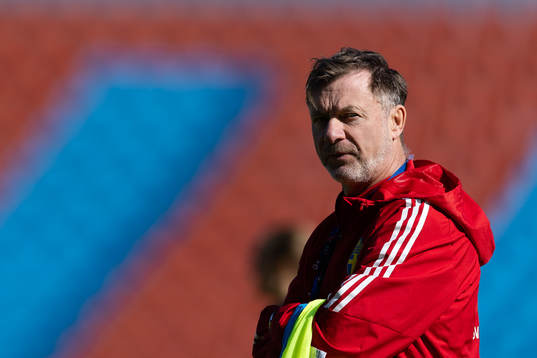 Head coach Peter Gerhardsson of Sweden
